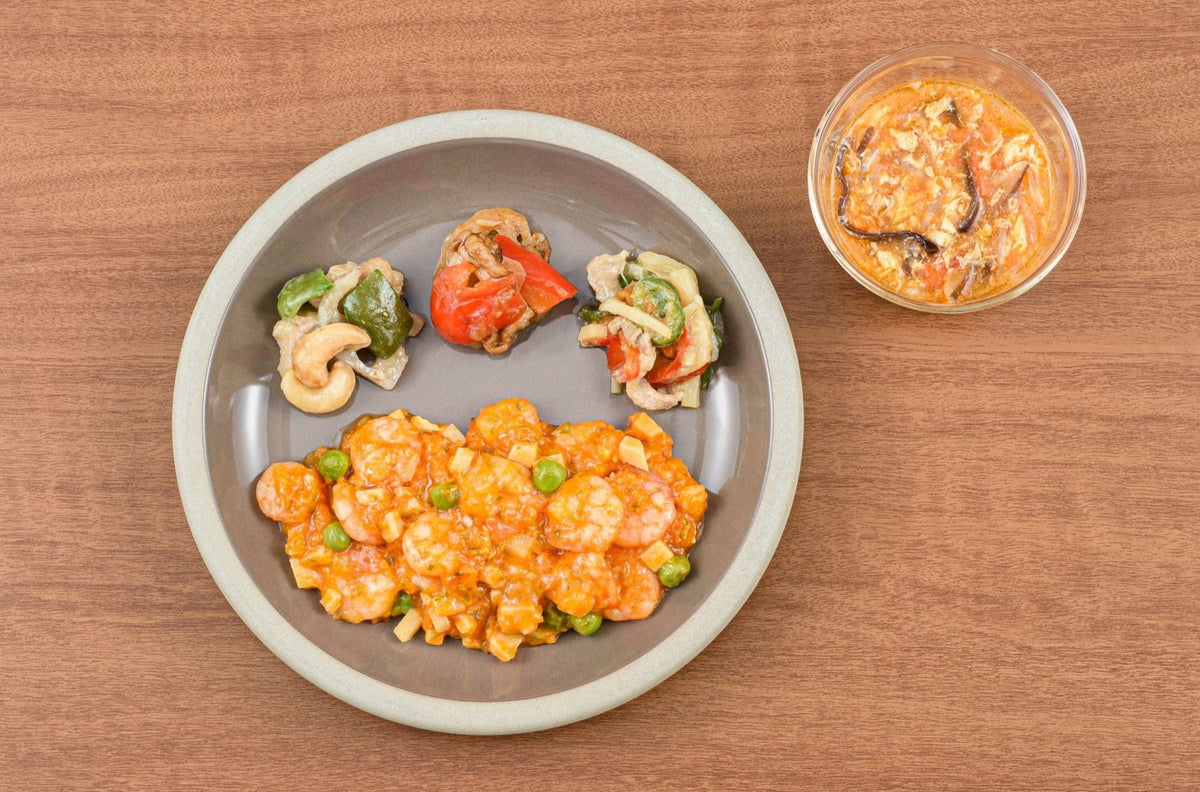 エビチリセット500kcal – ドクターディッシュ